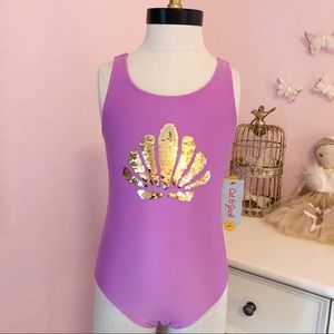 Girls one-piece swimsuit